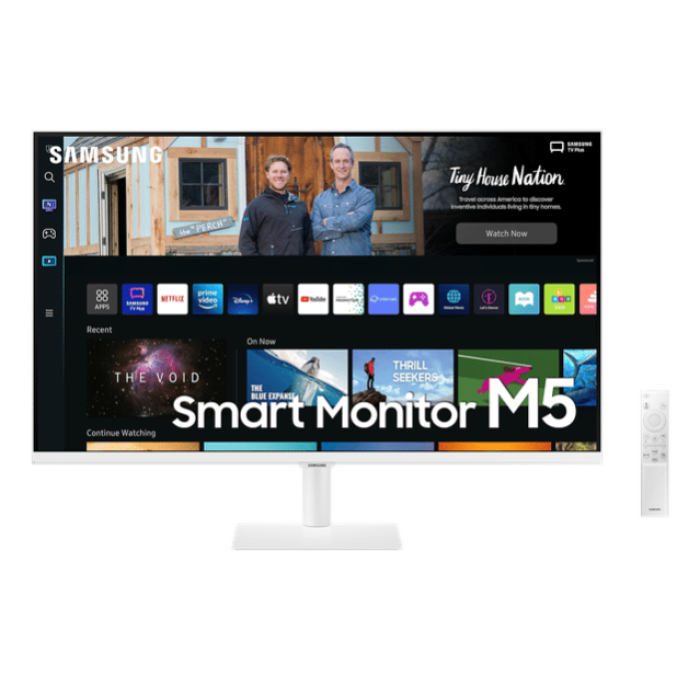 SAMSUNG M5 81.3 cm (32 inch) Full HD VA Panel LED Ultra Wide Smart Monitor with Smart TV Experience
